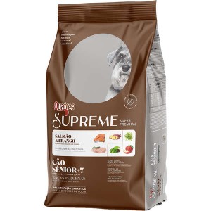 Quatree Supreme Sênior +7 Salmão e Frango para Cães Raças Pequenas - 1kg /3kg / 10kg