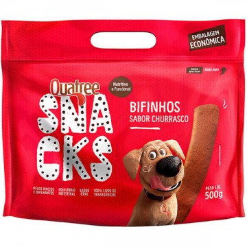 Bifinhos Quatree Snacks sabor Churrasco - 500g
