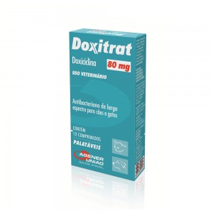 Doxitrat Agener União 80mg com 12 ou 24 comprimidos