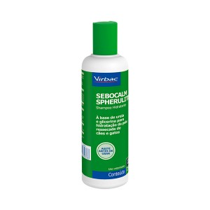Shampoo Hidratante Virbac Sebocalm Spherulites para Cães e Gatos 250 ml