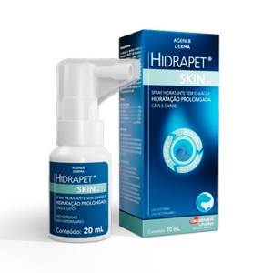 Spray Hidratante Hidrapet Skin On para Cães e Gatos 20 ml
