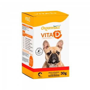 Suplemento Organnact Vita D para Cães 30g