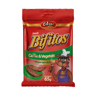 Bifitos Colosso Sabor Carne e Vegetais 65g