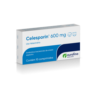 Celesporin 600mg - cartela com 10 comprimidos