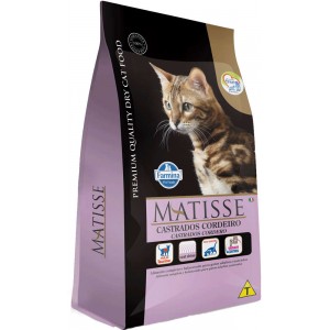 Ração Farmina Matisse Cordeiro para Gatos Castrados - 2kg/7,5kg
