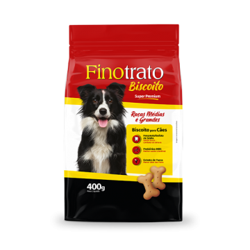 Biscoito Finotrato para Cães de Raças Médias e Grandes - 400g