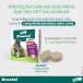 Drontal Plus Sabor Carne contra vermes e giárdia para Cães de até 10kg - 2 ou 4 comprimidos