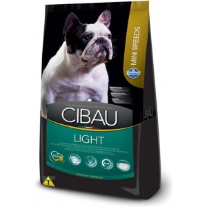 Ração Cibau Light para Cães Adultos Raças Pequenas - 3kg