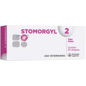 Stomorgyl 2 para Cães e Gatos - 20 Comprimidos
