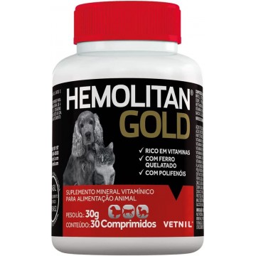 Hemolitan Gold - 30 comprimidos