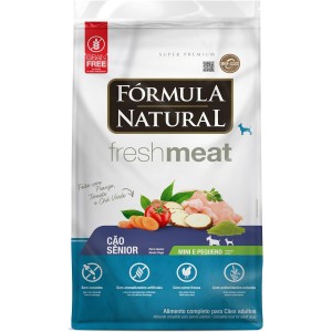 Ração Fórmula Natural Fresh Meat Cães Sênior Raças Mini e Pequena - 7kg