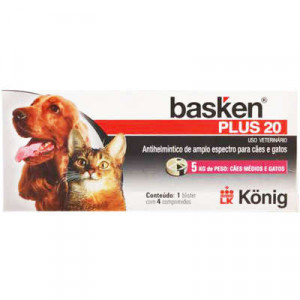 Basken Plus 20 - 4 comprimidos