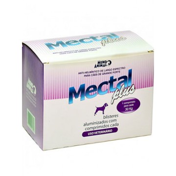 Mectal Plus - 30kg - 2 comprimidos cartela