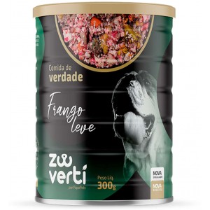 Alimento Natural Papapets Zooverti Frango Leve para Cães - 300g