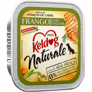 Keldog Patê Naturale Frango com Vegetais - 100g