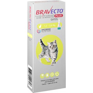 Bravecto Transdermal Plus para Gatos de 1,2 a 2,8 Kg
