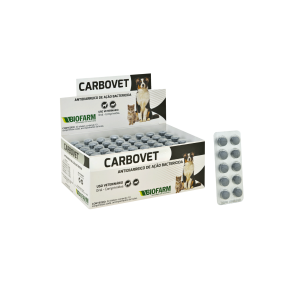 Carbovet Antidiarreico Biofarm - 20 comprimidos