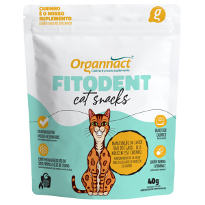 Fitodent Cat Snacks Organnact - 40g
