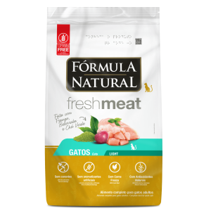 Ração Fórmula Natural Fresh Meat Light para Gatos - 7kg