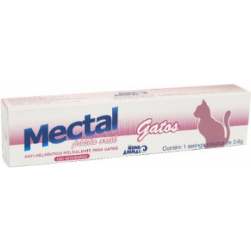 Mectal Vermífugo Pasta oral gatos - 3,6g