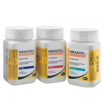 Rimadyl - 25mg/75mg/100mg - 14 comprimidos