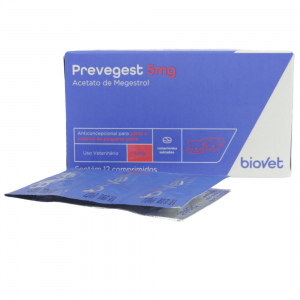 PreveGest - 5mg  - 12 comprimidos  Anticoncepcional 