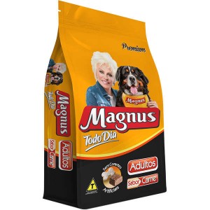Ração Magnus Todo Dia sabor Carne - 15kg