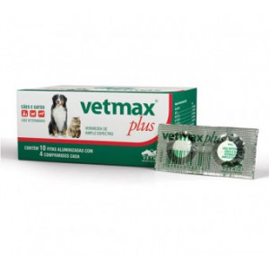 Vetmax Plus - 4 comprimidos