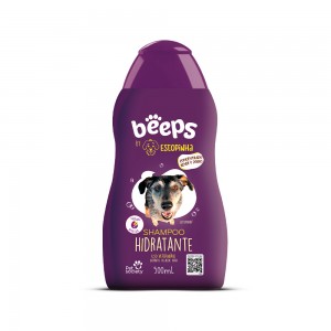 Shampoo Beeps Estopinha Hidratante para Cães e Gatos - 500ml
