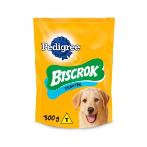 Biscoito Pedigree Biscrok Junior para Cães Filhotes - 300g