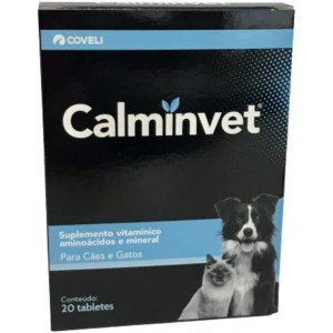 Suplemento Vitamínico Calminvet para Cães e Gatos