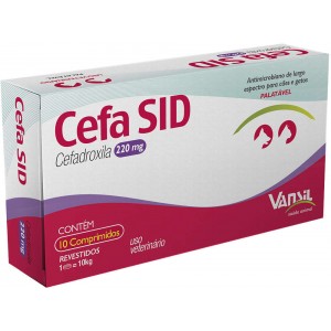 Cefa SID 110/220mg/440/660mg - 10 comprimidos