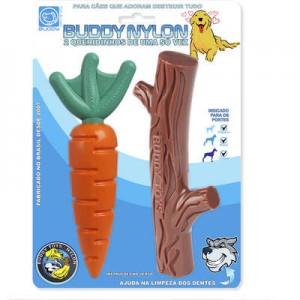 Brinquedo Cenoura de Cordas Premium para Cães