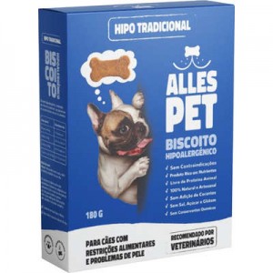 Biscoito Alles Pet Hipoalergênico Tradicional - 180g