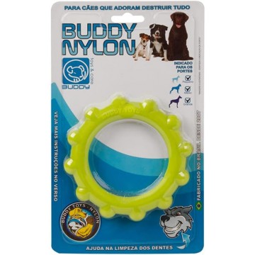 Brinquedo Mordedor Disco Nylon - Buddy Toys