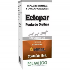 Ectopar Ponta De Orelha Lavizoo - 5ml