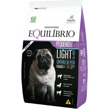 Ração Equilíbrio Light para Cães Adultos de Porte Pequeno sabor Frango - 1kg