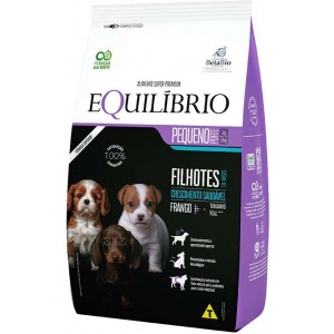 Ração Equilíbrio para Cães Filhotes de Porte Pequeno sabor Frango - 2,5kg