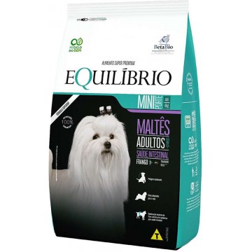 Ração Equilíbrio Maltês Frango para Cães Adultos de Porte Mini - 1kg/2,5kg