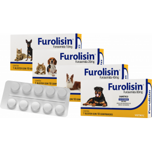 Furolisin 10/20mg - 10 comprimidos  cartela