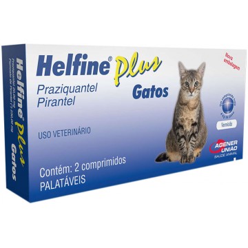 Helfine Plus para gatos - 2 comprimidos