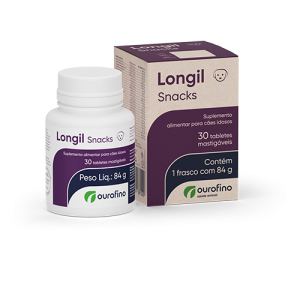 Longil Snacks Ourofino - 30 Tabletes