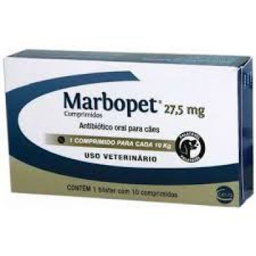 Marbopet 27,5 mg - 10 Comprimidos