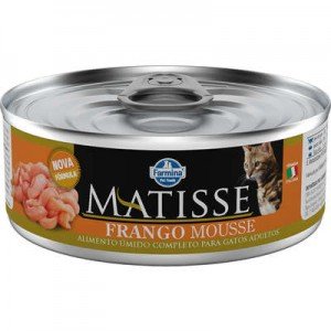 Ração Úmida Farmina Matisse Frango Mousse para Gatos Adultos