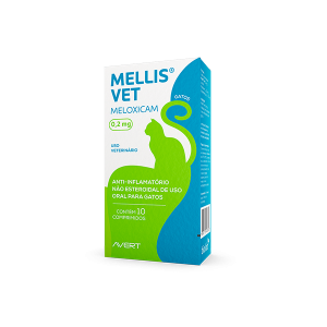 Mellis Vet 0.2mg Anti-inflamatório para Gatos