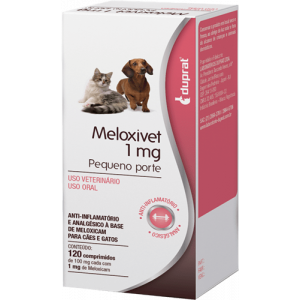 Meloxivet - 1mg/2mg/6mg - cartela com 10 comprimidos