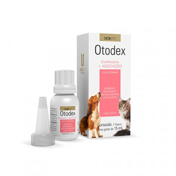 Otodex Ucb para Cães e Gatos - 30ml