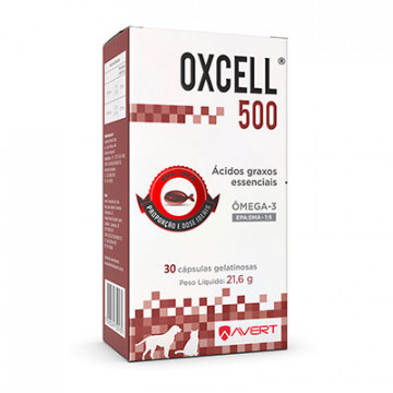 Oxcell 500 - 30 Cápsulas