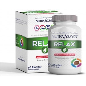 Suplemento Alimentar Nutrafases Relax para Cães - 60 Tabletes