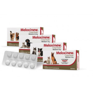 Anti-inflamatório Meloxinew 0,5/2mg -10 comprimidos cartela